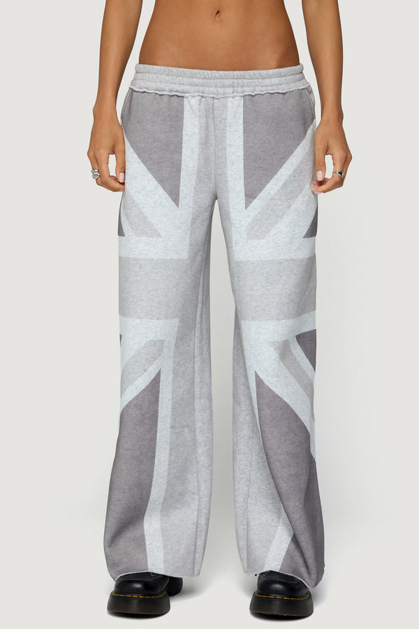 London Rush Wide Leg Sweatpants view 2