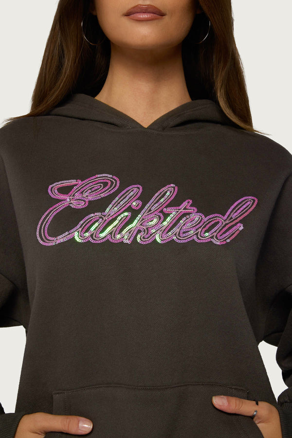 Always Edikted Sequin Hoodie view 2