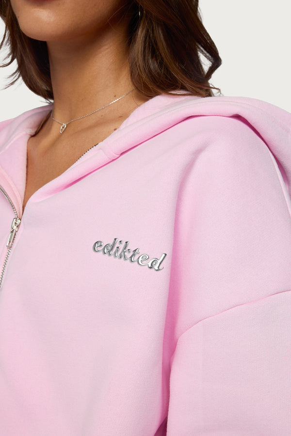 Edikted Diva Zip Up Hoodie view 2