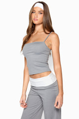 Anika Straight Neck Tank Top