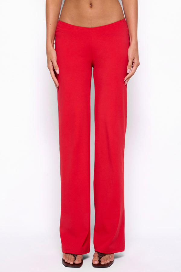 Anika Scooped Straight Leg Pants view 2