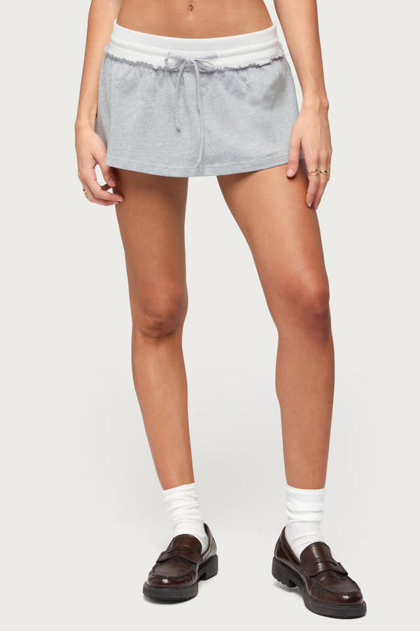 Tenney Contrast Flared Mini Skort view 2