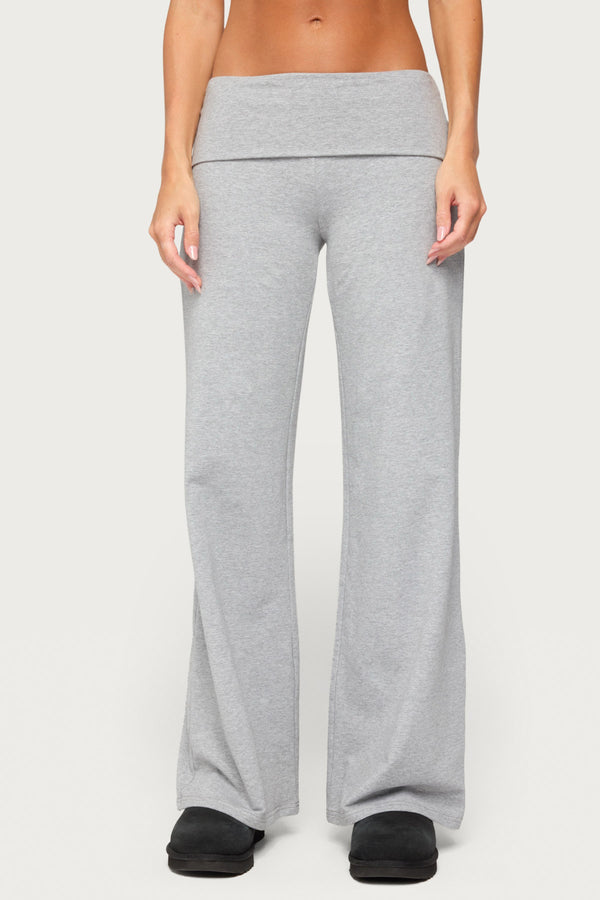 Angel Energy Sequin Foldover Pants view 2