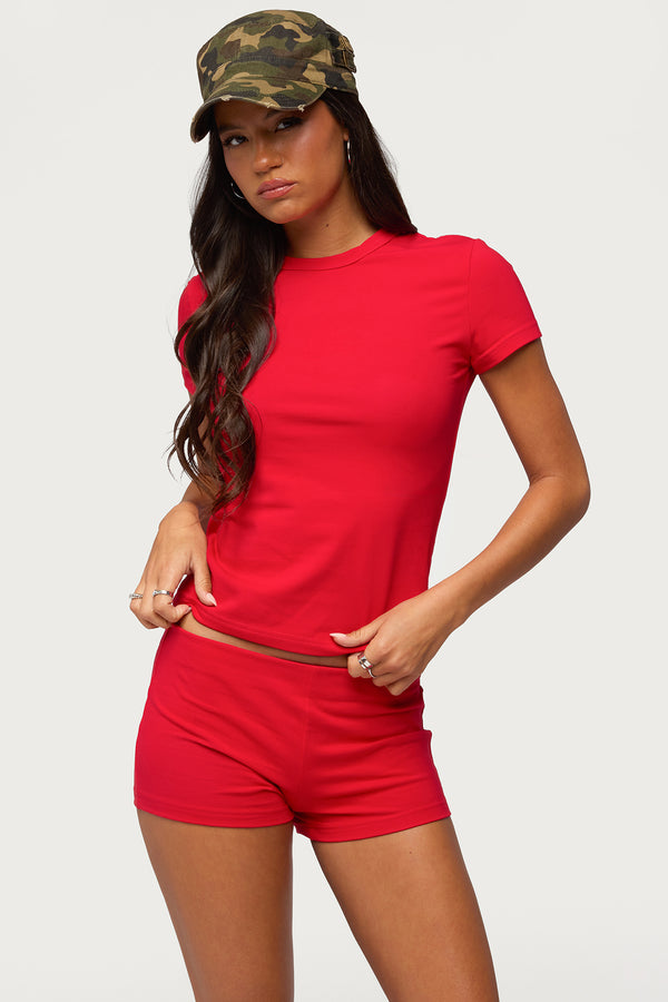 Briony Fitted T Shirt view 1