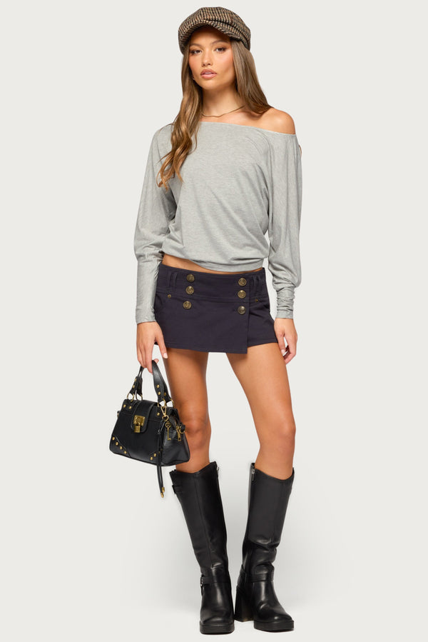 Pazzy Off Shoulder Top view 2