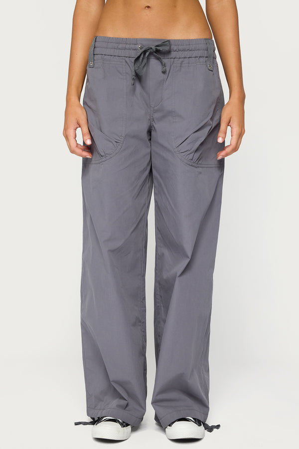 Kathleen Oversized Cotton Cargo Pants view 2