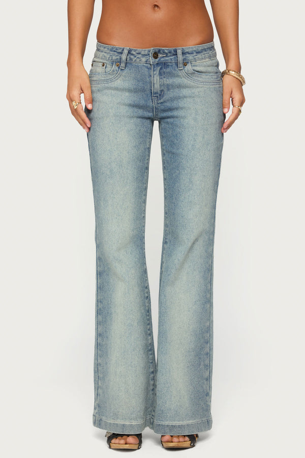 Bunni Low Rise Bootcut Jeans view 2