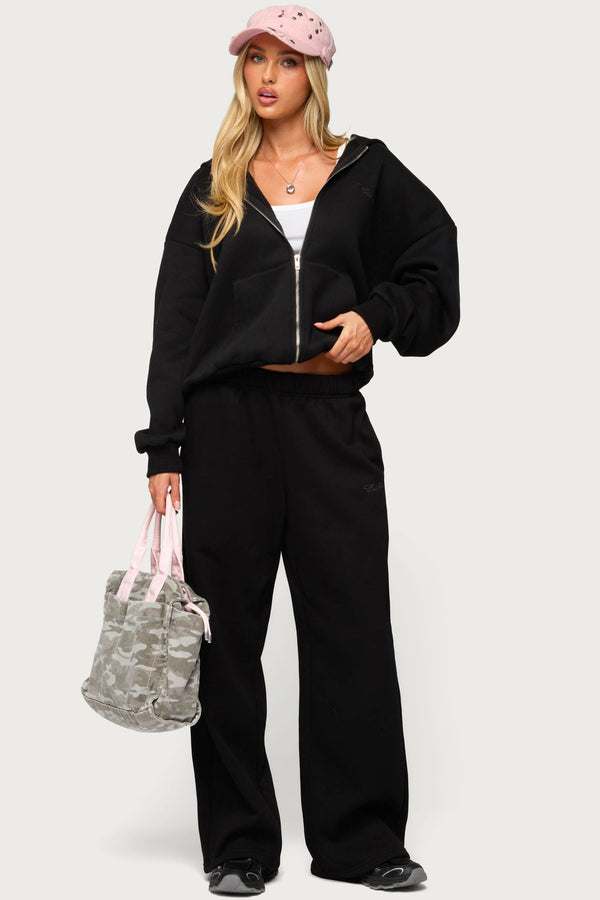Basic Girl Wide Leg Edikted Sweatpants view 1