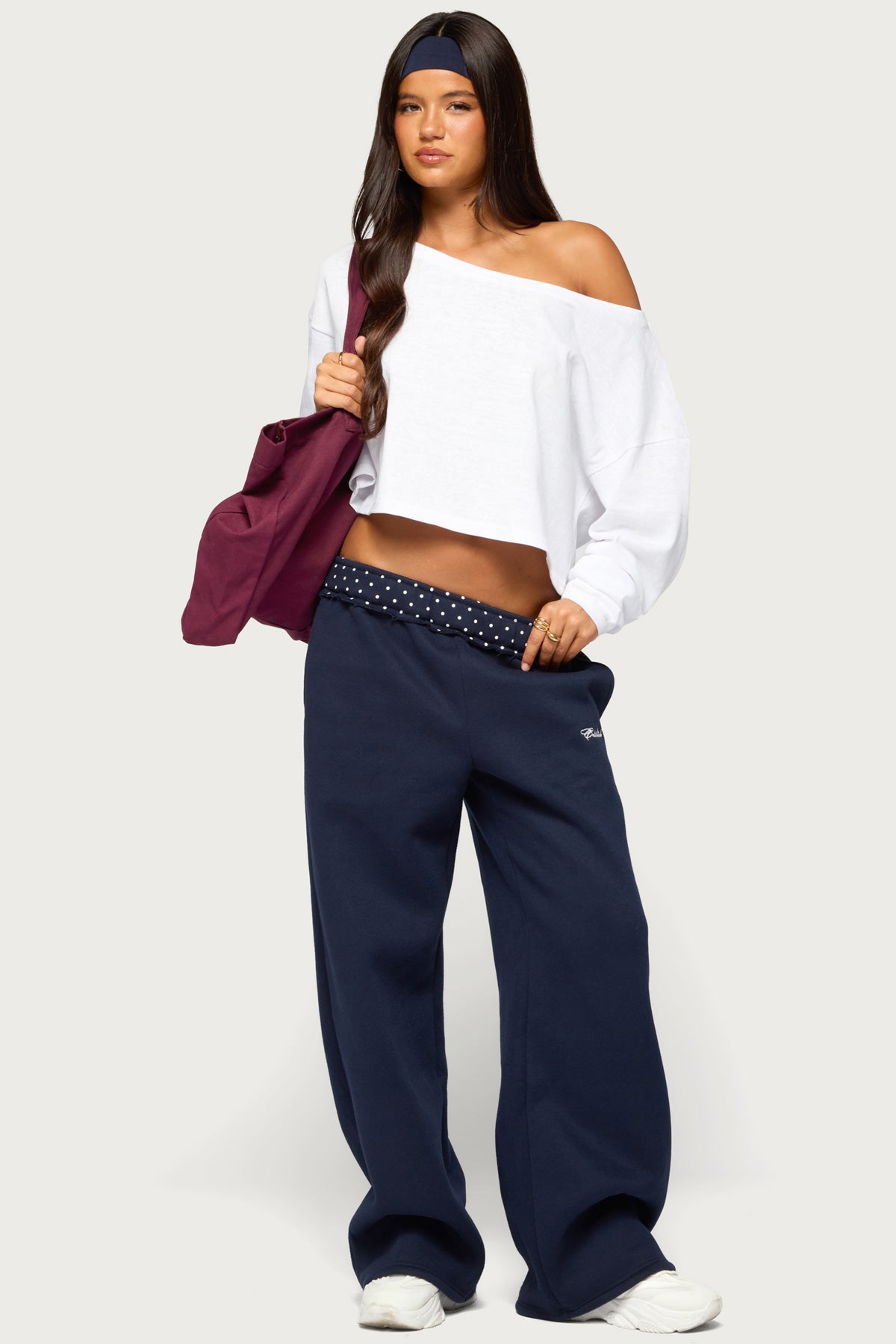 Deila Polka Dot Edikted Sweatpants