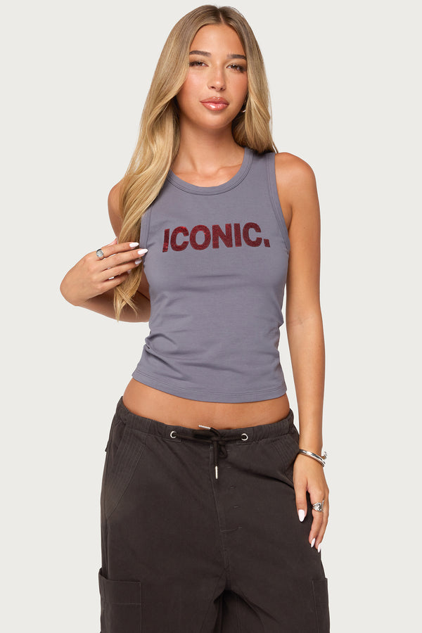 Iconic Girl Tank Top view 2