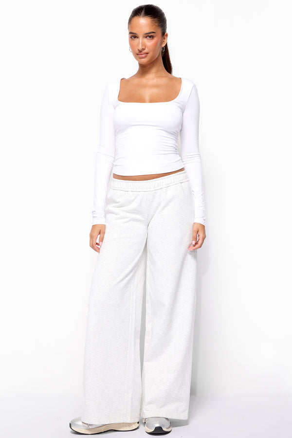 Jeana Scoop Neck Long Sleeve Top view 2