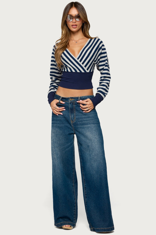 Keeva Striped Top view 2