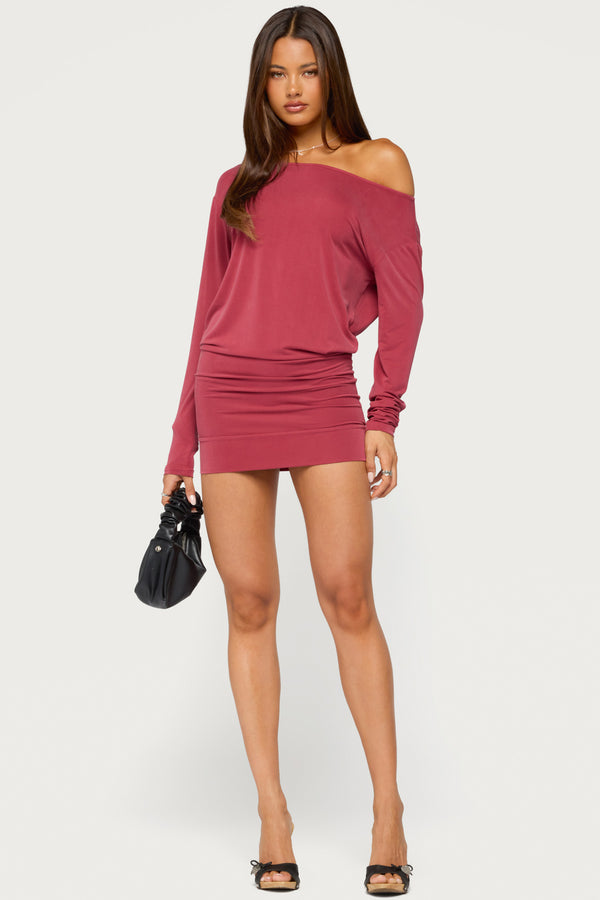 Peila Off Shoulder Mini Dress view 1