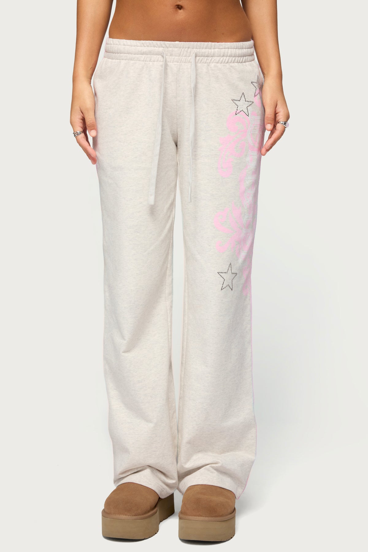 Starry Low Rise Sweatpants