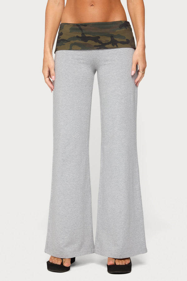Edikted Duty Foldover Pants view 2