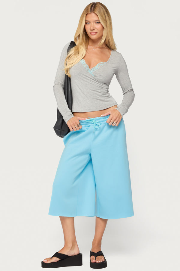 Amika Oversized Bermuda Shorts view 1