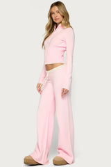 Hanin Straight Leg Knit Pants