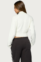 Feela Ribbed Knit Cardigan