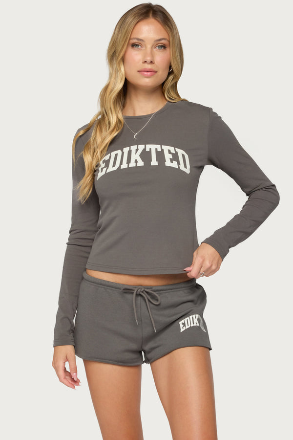 Sporty Babe Long Sleeve T Shirt view 1