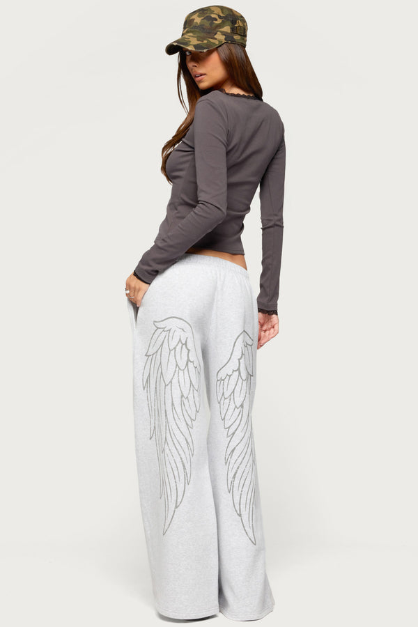 Edikted Angel Sweatpants view 1