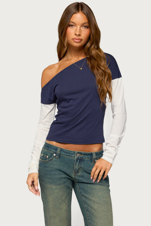 Maylee Off Shoulder Long Sleeve Top view 1