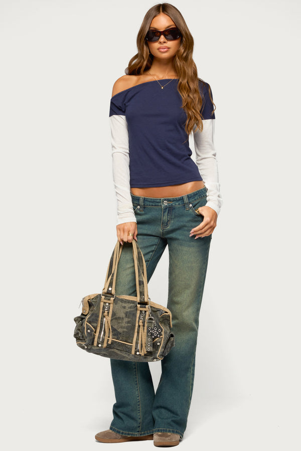Maylee Off Shoulder Long Sleeve Top view 2