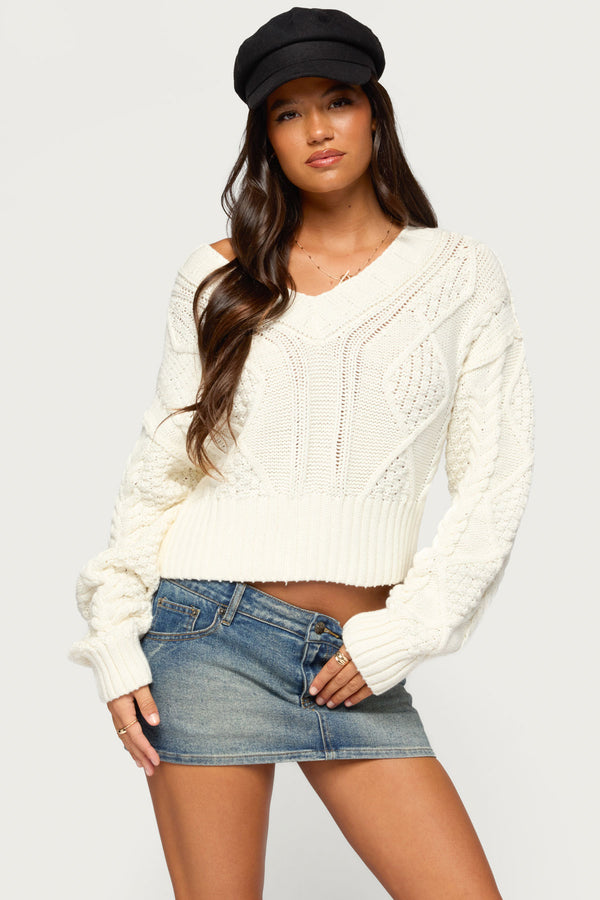 Boya Cable Knit Sweater view 1