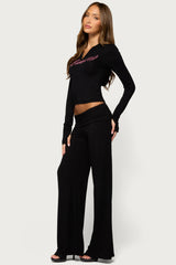 Fully Edikted Angel Foldover Pants