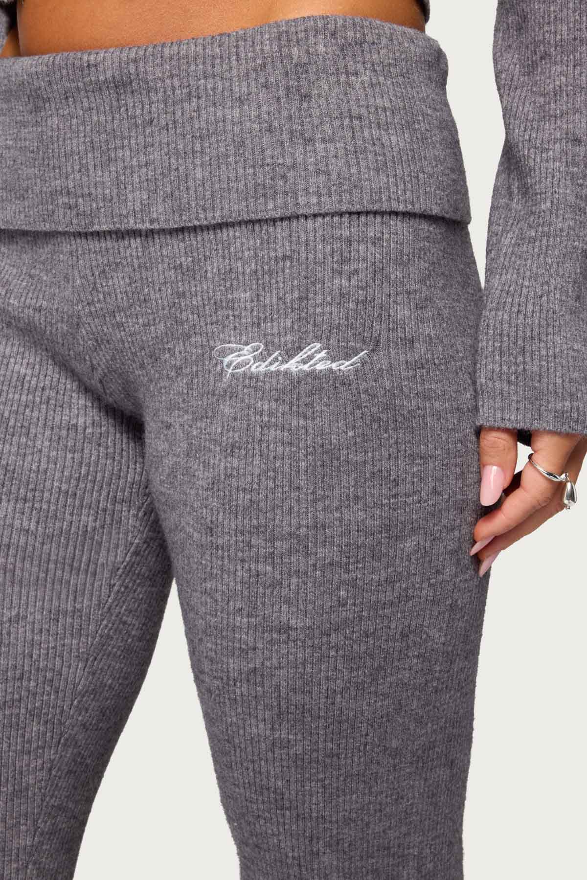 Made Edikted Foldover Pants
