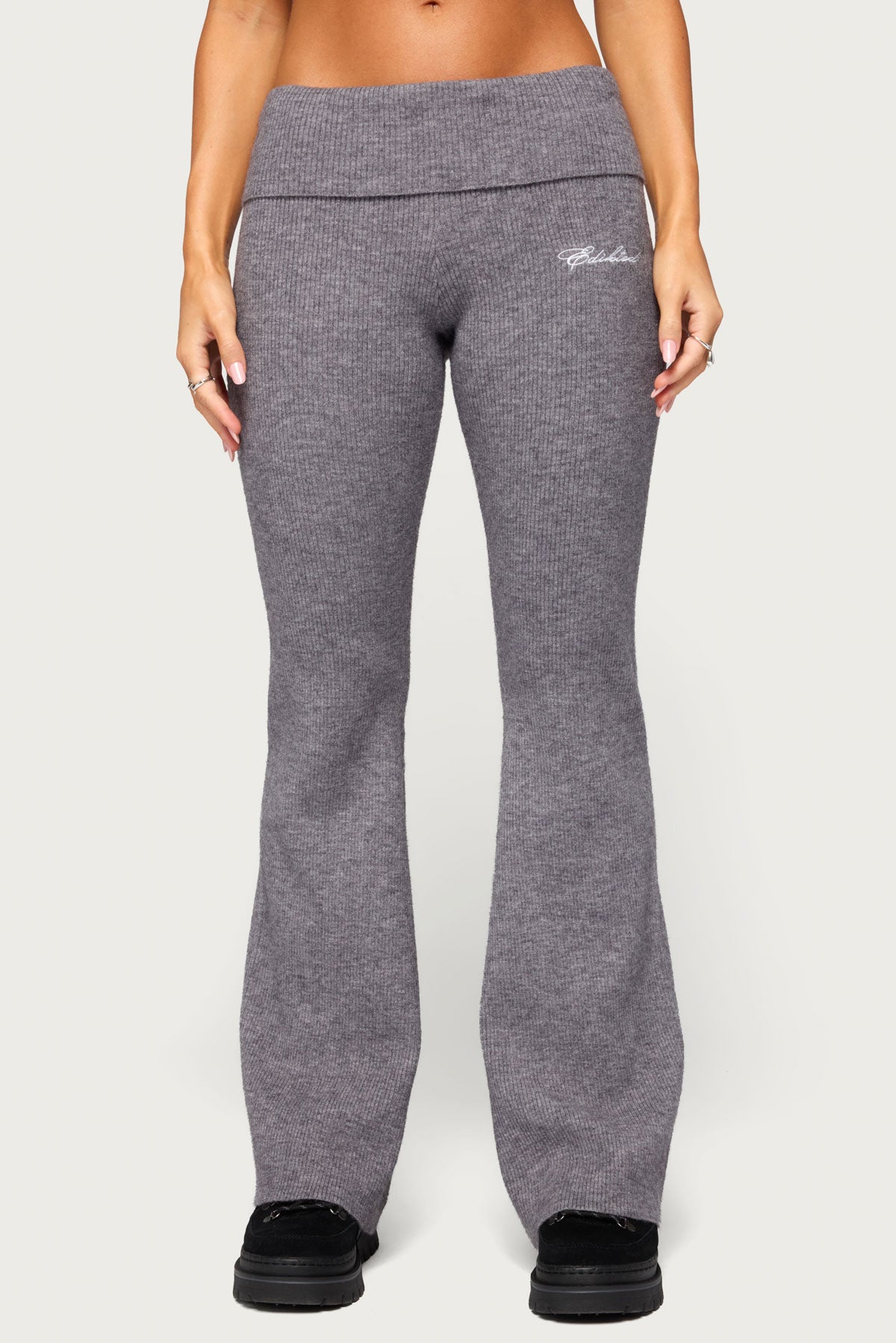 Made Edikted Foldover Pants