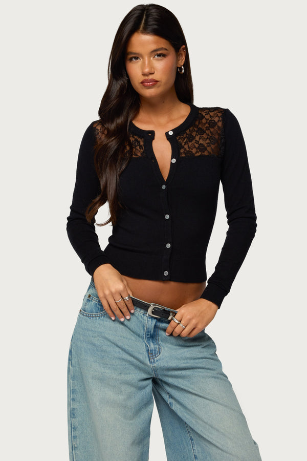 Meradith Lacey Knit Cardigan view 1