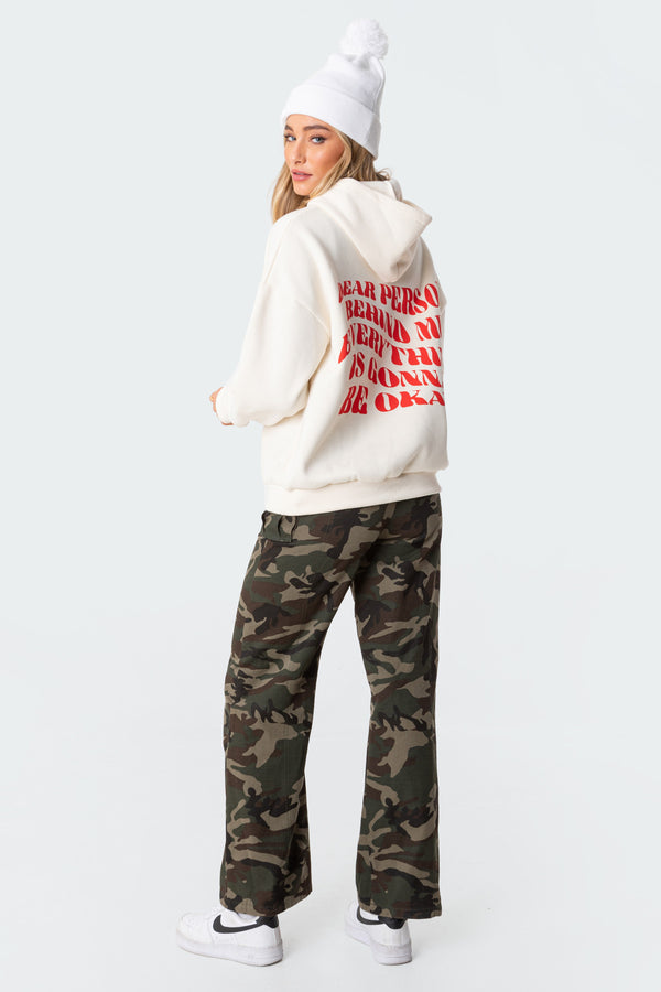 Everything'S Ok Hoodie view 1