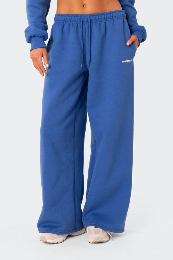 Brenna Low Rise Wide Sweatpants view 2