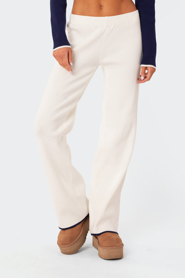 Jax Low Rise Knitted Pants view 2