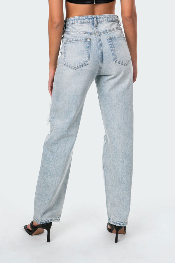 Wide Or Die Ripped Jeans view 2